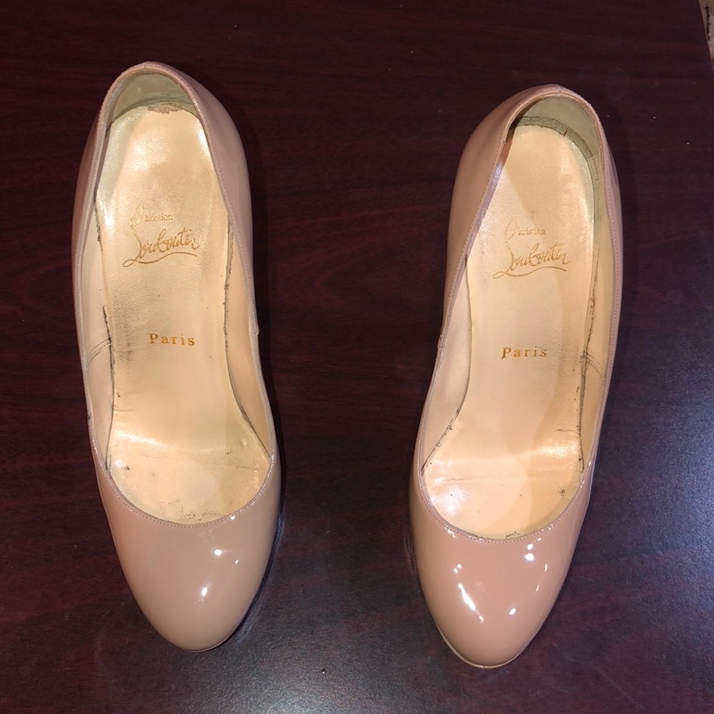 Christian Louboutin Nude Shoes